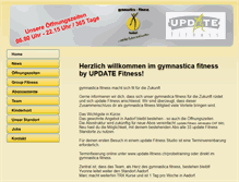 Tablet Screenshot of gymnastica-fitness.ch